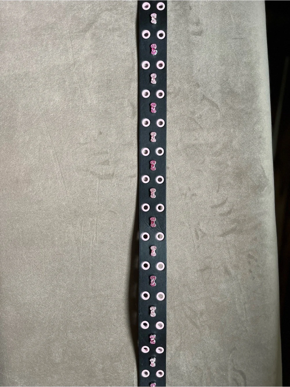 Hello Kitty Black Belt with Pink Logo